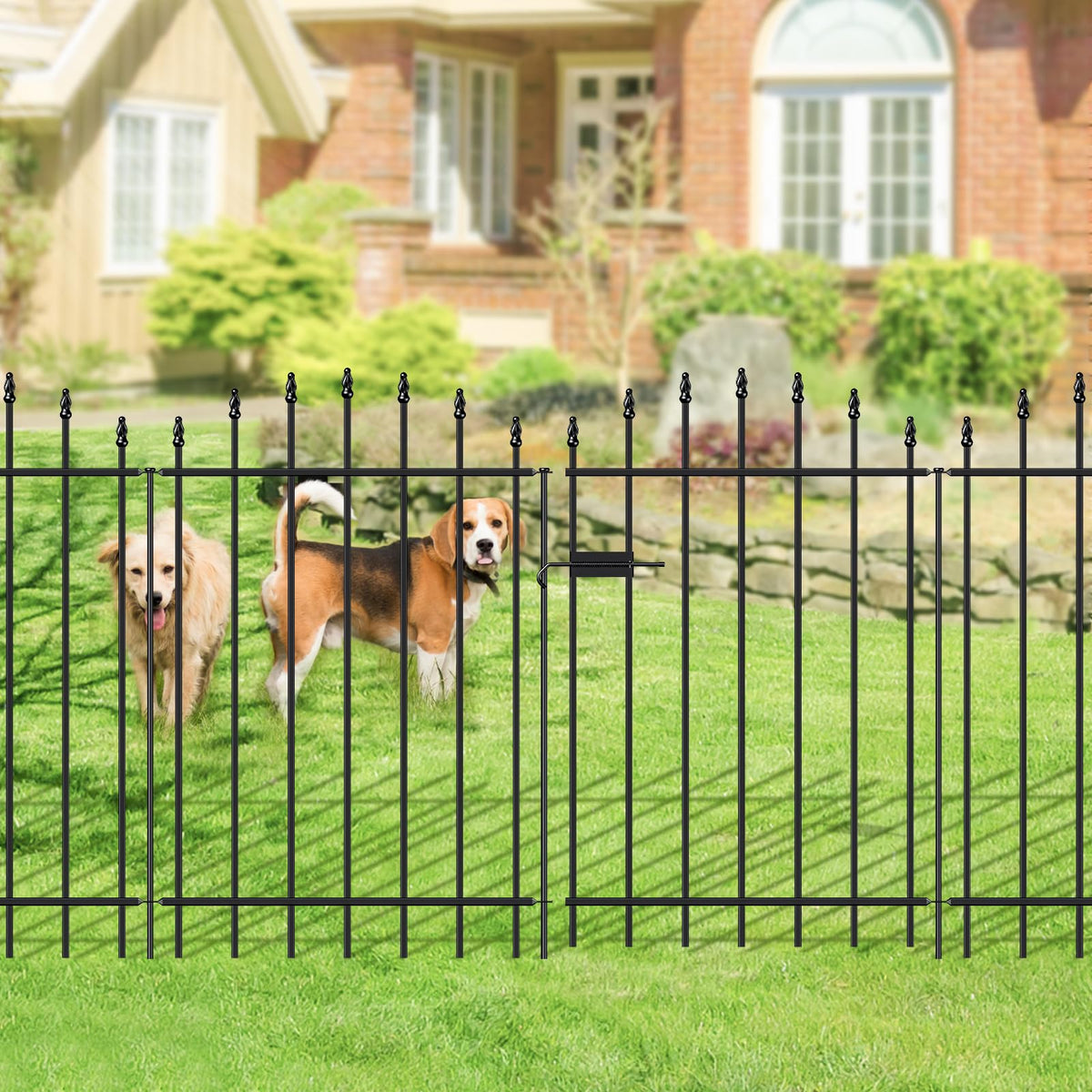 FOREHOGAR yard-border uses define spaces and contain pets.