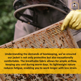 FOREST BEEKEEPING SUPPLY removable hood adapts to different hive tasks
