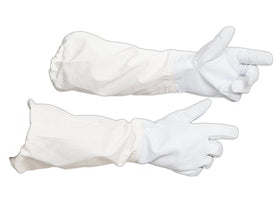 FOREST BEEKEEPING SUPPLY premium goatskin leather for lasting wear in the field.