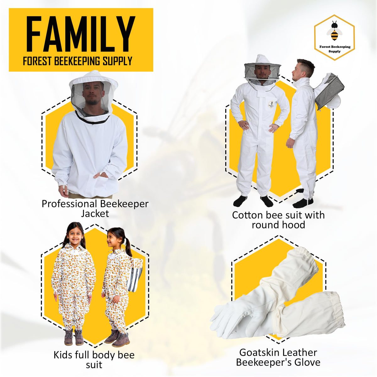 Forest Beekeeping Supply three-pocket design keeps tools within reach.