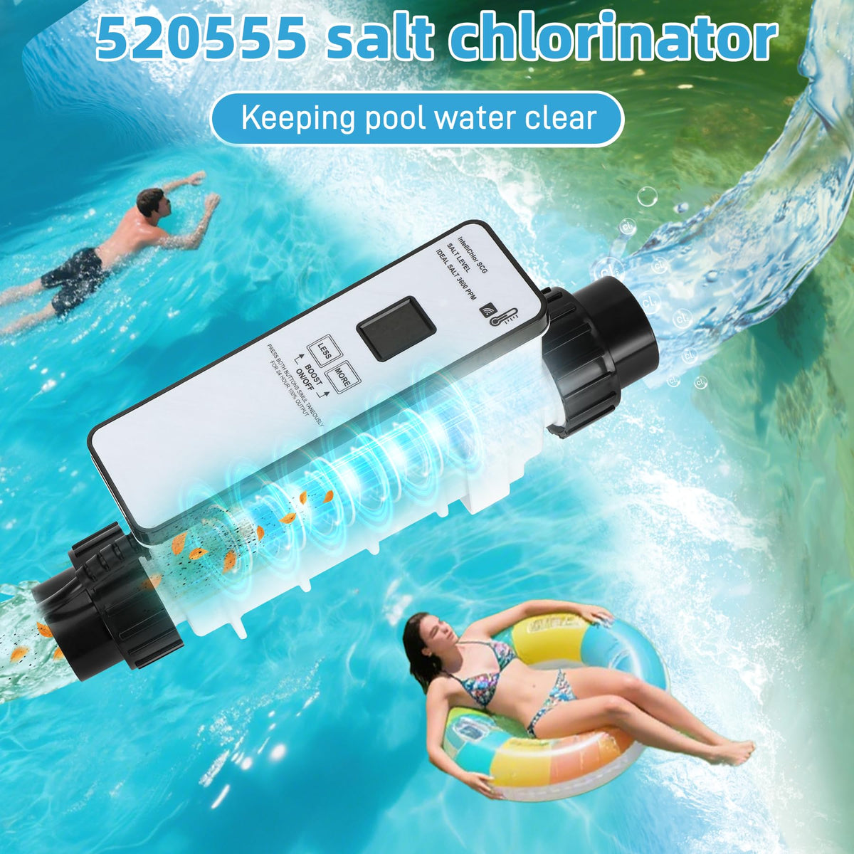 Forested IC40 compatible with Pentair IntelliChlor IC40 for seamless replacement