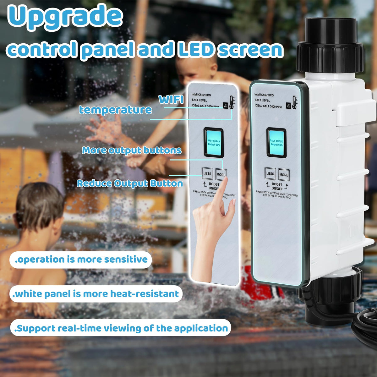 Forested IC40 electrolysis technology provides milder purification and lower odor