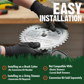 FORESTER compatible guard for tight spaces during trimming