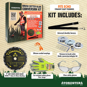 FORESTER safety glasses UV400 provide clear eye protection during heavy-duty trimming