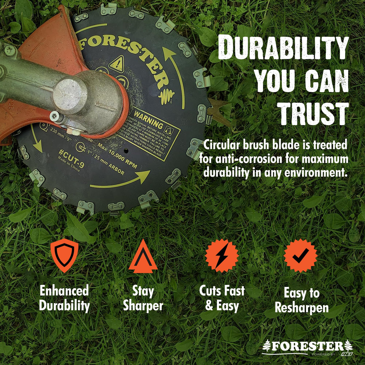 FORESTER safety-harness ergonomic distributes weight for comfortable long work
