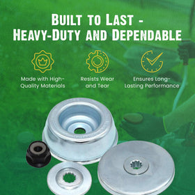 FORESTER Trimmer Head Conversion Kit durable construction supports long-lasting outdoor use