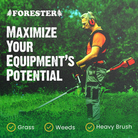 FORESTER Trimmer Head Conversion Kit quick-release system simplifies switching between models