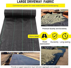Forimo heavy duty PP woven barrier fabric designed for tough outdoor use