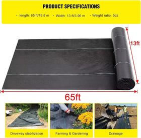 Forimo permeable weave fabric enabling airflow and moisture in soil
