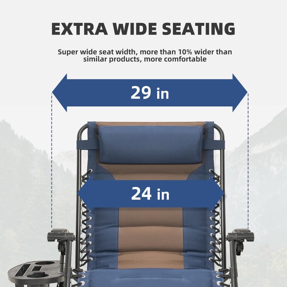 Foristrail heavy-duty 600D Oxford fabric chairs for durable outdoor use.