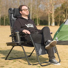 Foristrail zero gravity chair uses heavy-duty 600D Oxford fabric for durability.