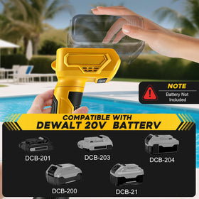 FormiPow compatible with Dewalt 20V batteries; battery not included.