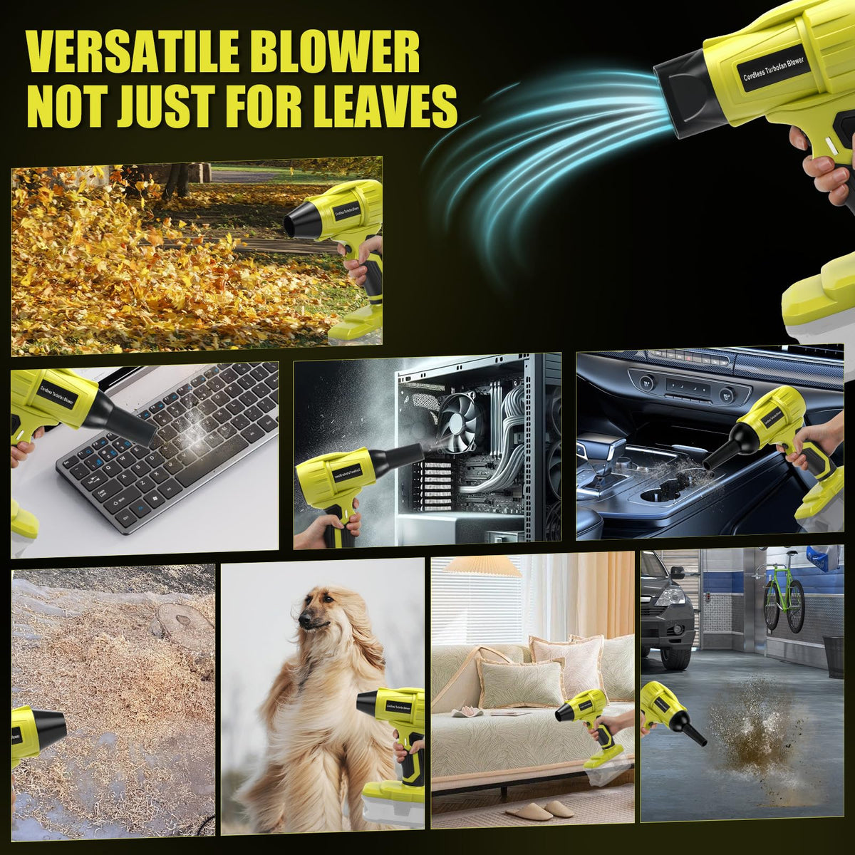 FormiPow multi-surface cleaning tool tackles leaves, dust, and more.