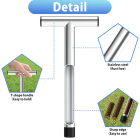 ForoGore golf course soil probe delivers reliable field sampling.