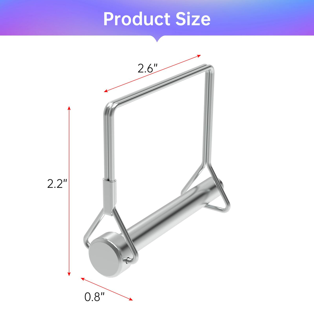 ForoGore safety design helps prevent loosening during operation.