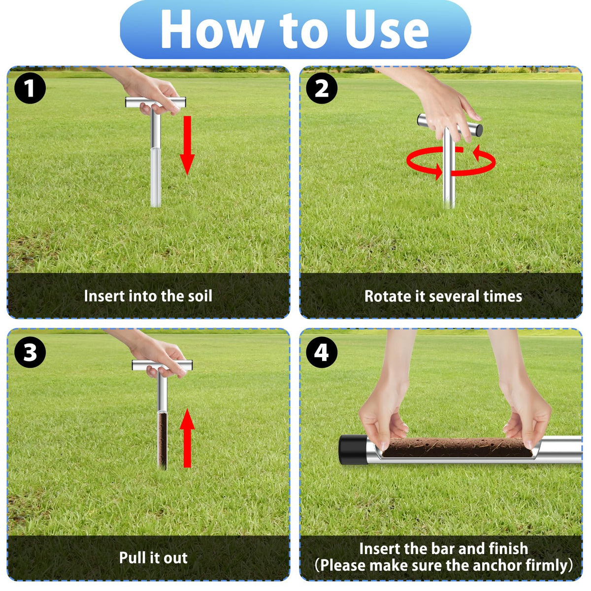 ForoGore sample bags 2-pack for storing collected soil samples.