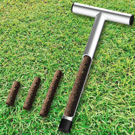 ForoGore T-style handle soil probe for easy insertion during sampling.