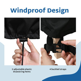 FORSPARK padded handles aid easy removal from chairs.