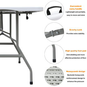 FORUP table showing honeycomb reinforcement for added rigidity