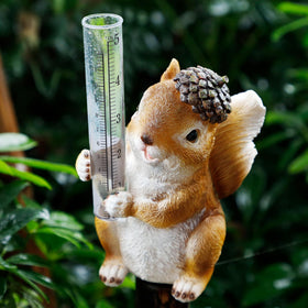 FORUP durable resin outdoor rain gauge withstands weather conditions