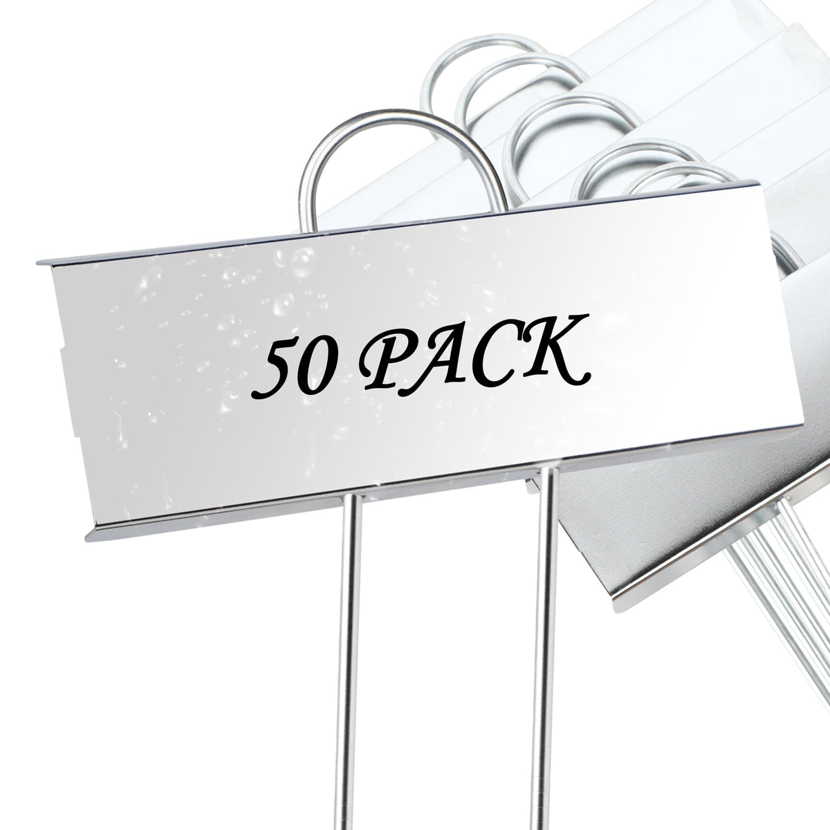 FORUP metal plant labels 50 pack for durable garden labeling