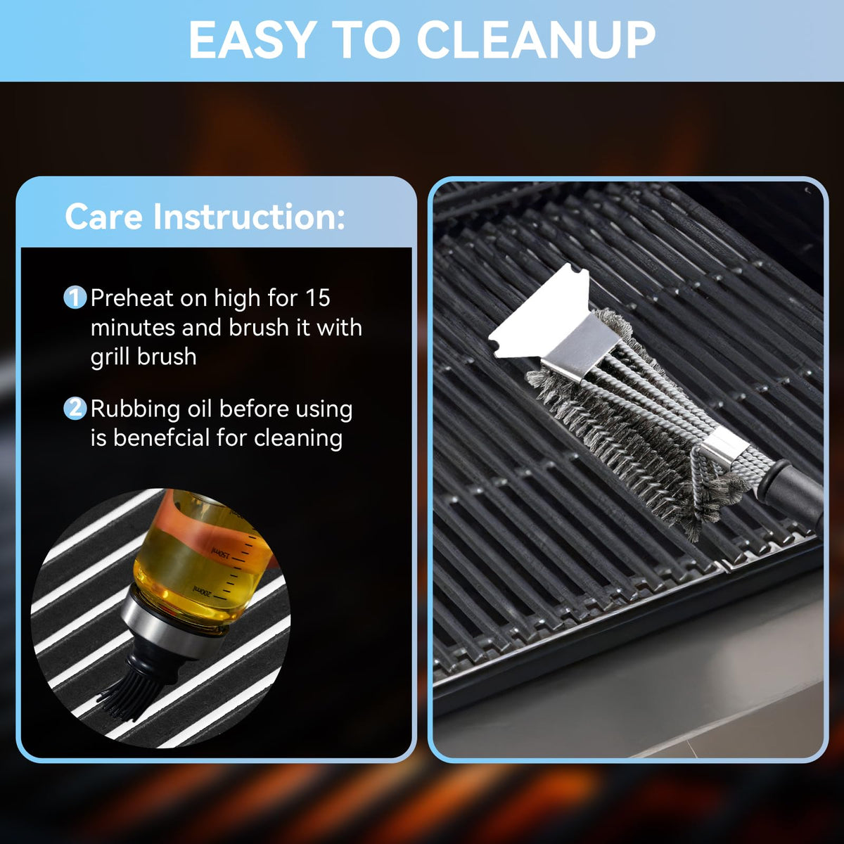 FORYEYC Nexgrill 4-5 burner compatibility for a secure fit.