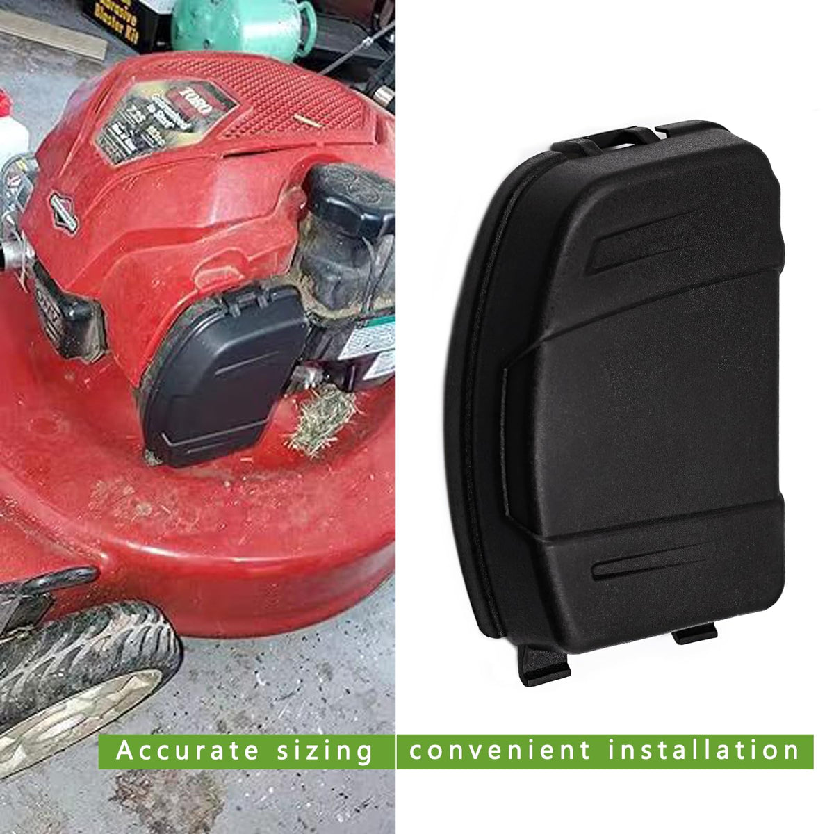 Closeup of Foserove cover showing rugged construction and tight seal.