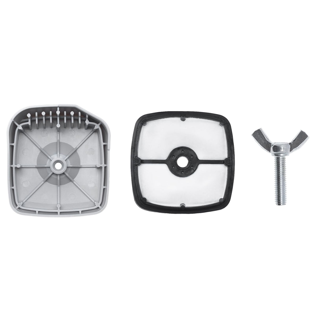 Foserove air filter kit contents laid out for quick installation
