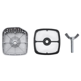 Foserove air filter kit contents laid out for quick installation