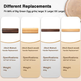 FOTITM fits post-2012 Big Green Egg handle design for secure replacement.