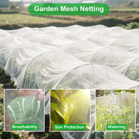 FOTMISHU netting is easily trimmed to fit hoops and beds