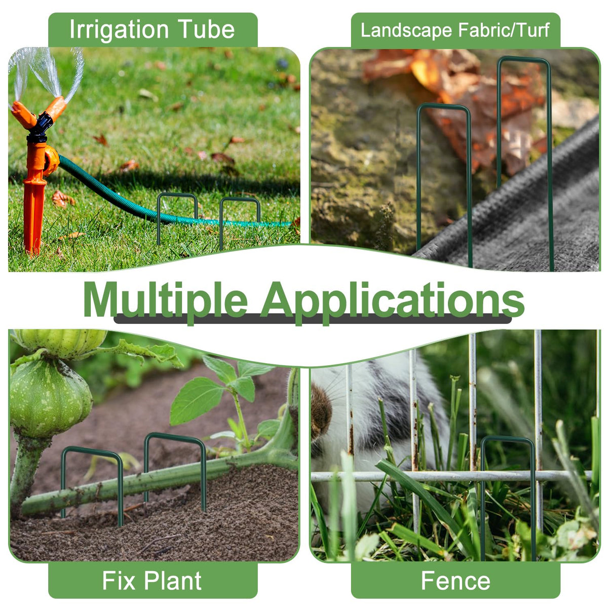 Fotmishu outdoor tent ground anchors help wind resistance and stability