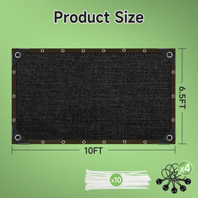 FOTMISHU plant protection from direct sun while allowing water and air.