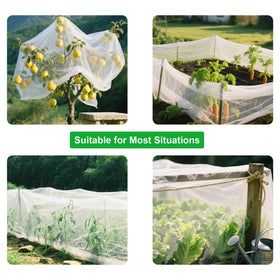FOTMISHU netting ideal for raised beds and nurseries to shield plants