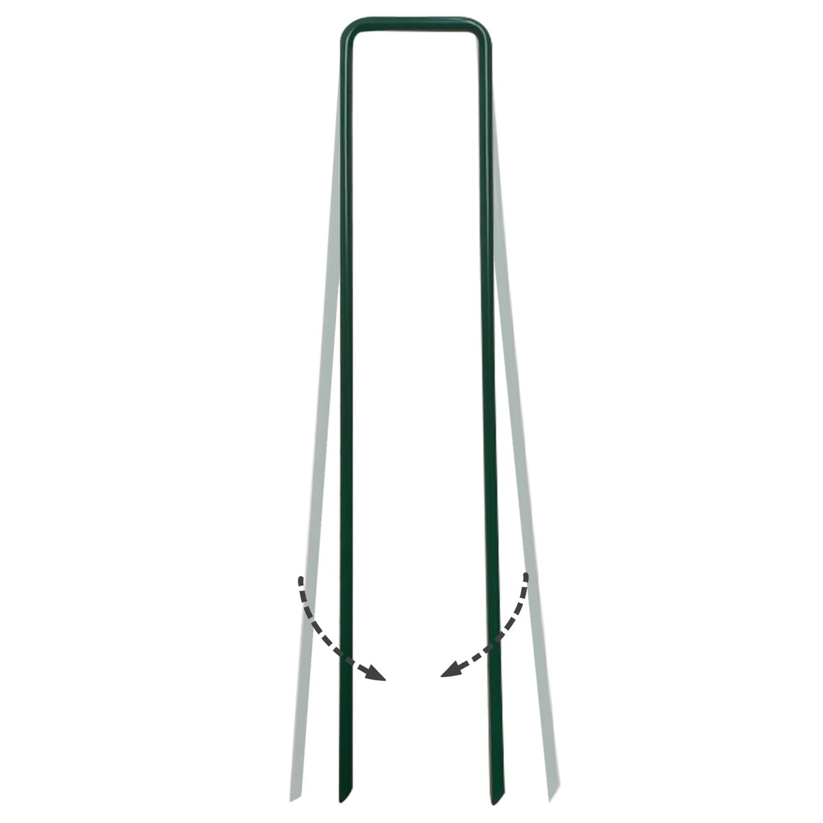 FOTMISHU multi use green pins for turf, sod, hoses and lighting