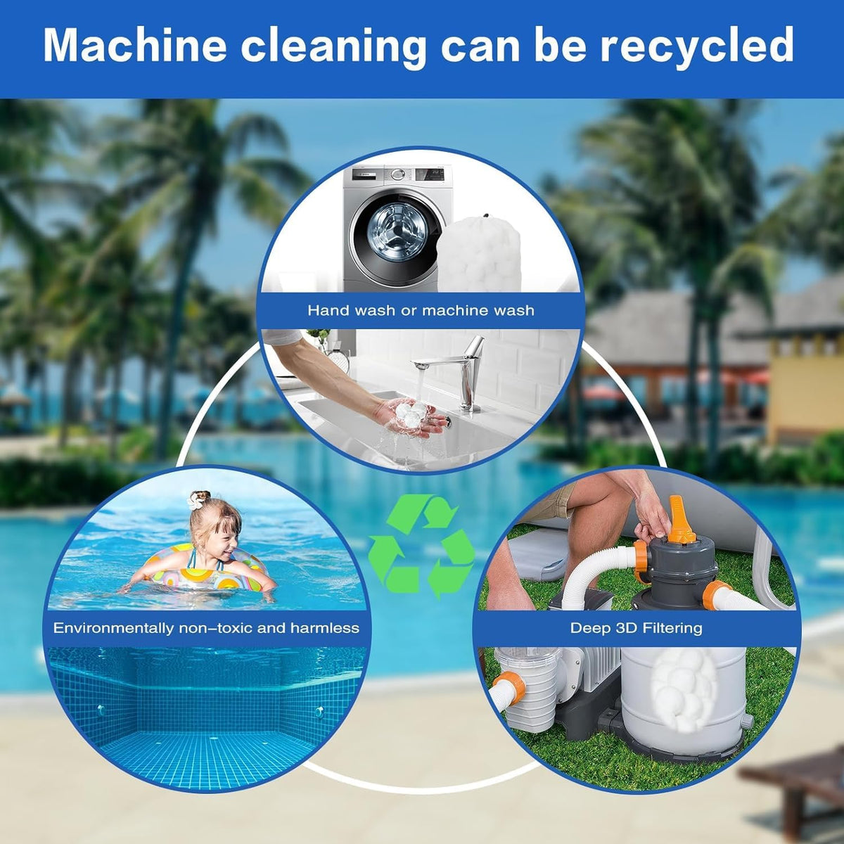Foubret lightweight filtration solution for quicker pool maintenance