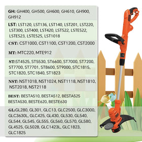 FourShow AF-100 compatible with Black Decker GH series for versatile lawn care.