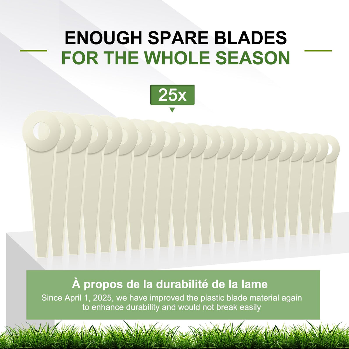 FourShow 40-3 blade balances durability and performance.