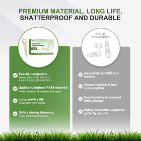 FourShow plastic blade for STIHL Polycut 6-3 offers durable wear resistance.