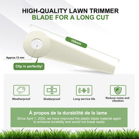 FourShow Polycut 7-3 blade set boosts trimming efficiency.