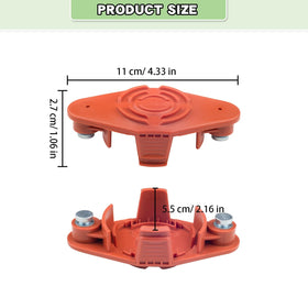 FourShow spare blades storage helps keep trimmer ready