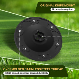 FourShow blade-disc for Eufy E18 offering smoother mowing performance.