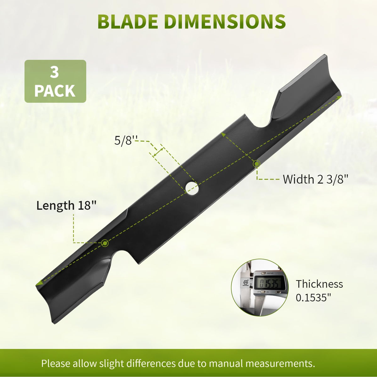 Fourtry 482878 high lift blade installation demonstrates quick setup