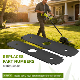 Durable steel construction of Fourtry AC04215 blades under heavy use.