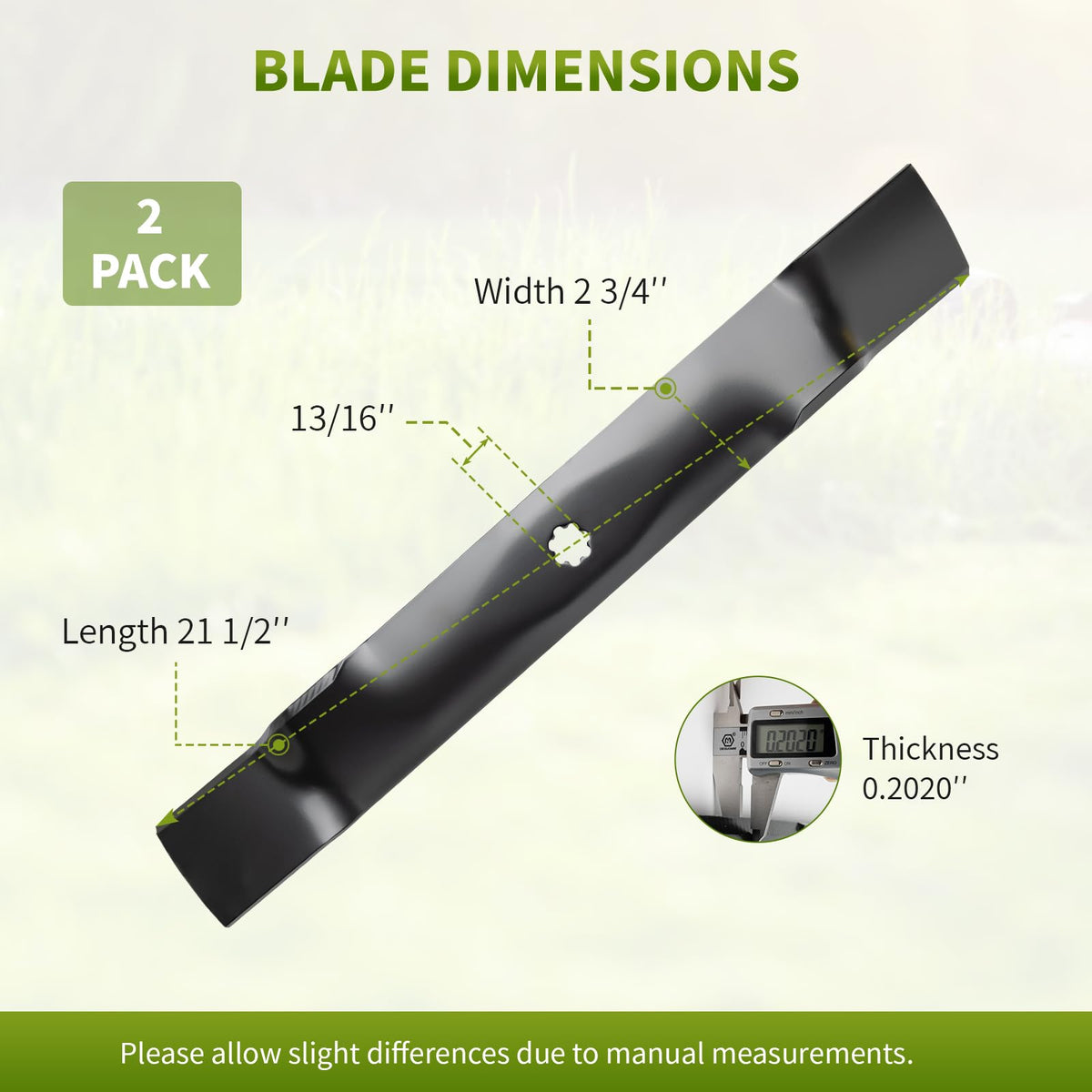 Fourtry AM137328 blade installs easily on compatible John Deere mowers.