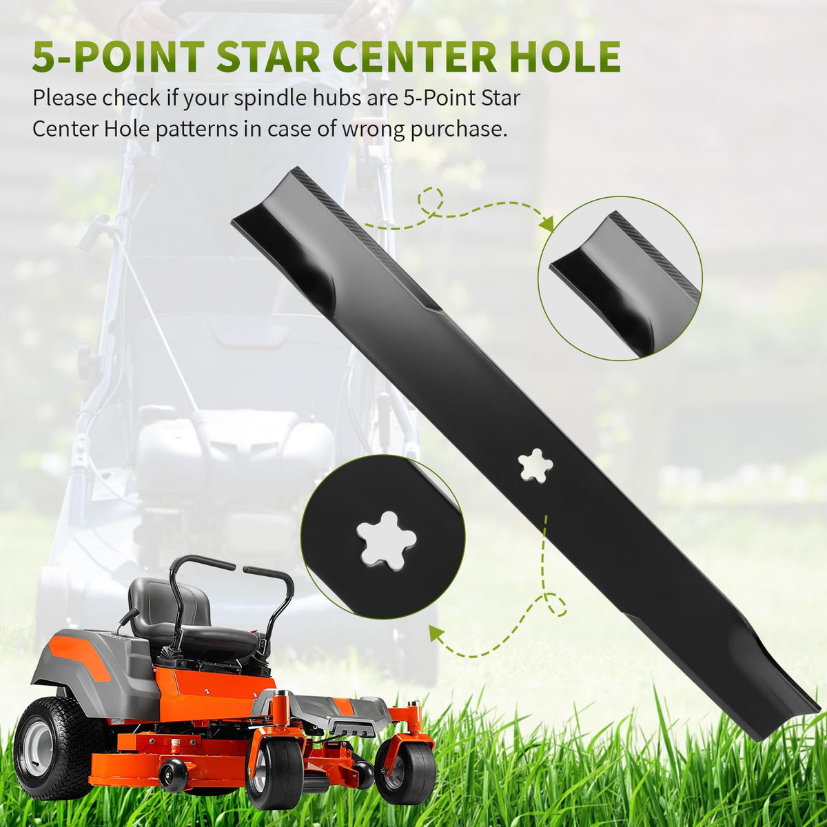 Blade coating provides corrosion resistance for longer blade life.
