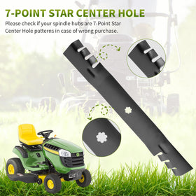 Fourtry GX22151 durable steel blades deliver sharp, consistent cuts.