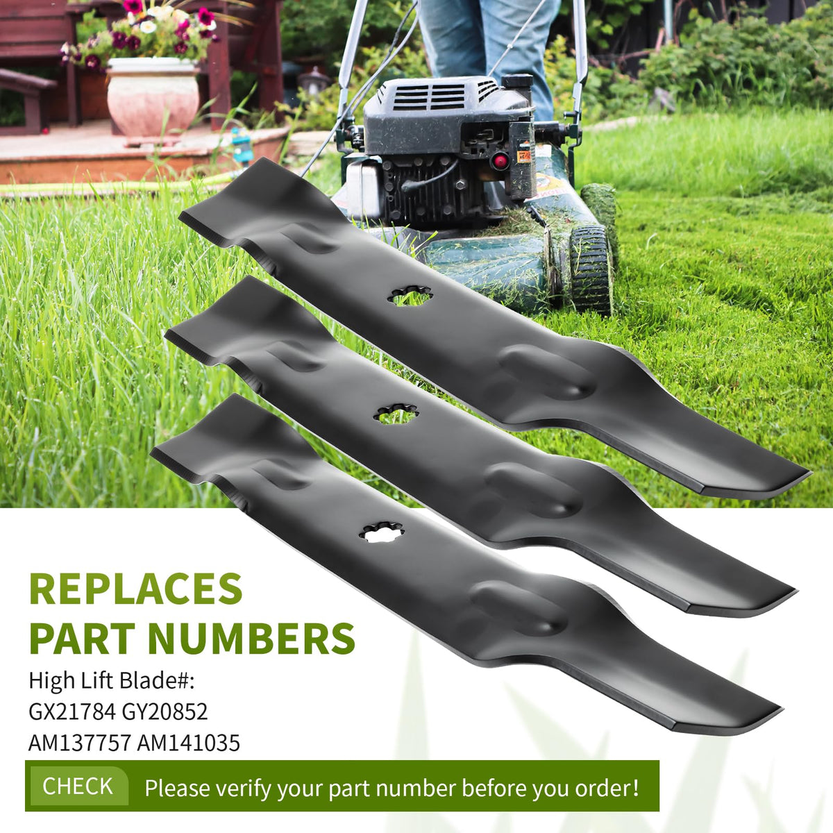 Fourtry GY20852 high-lift design increases airflow for bagging efficiency