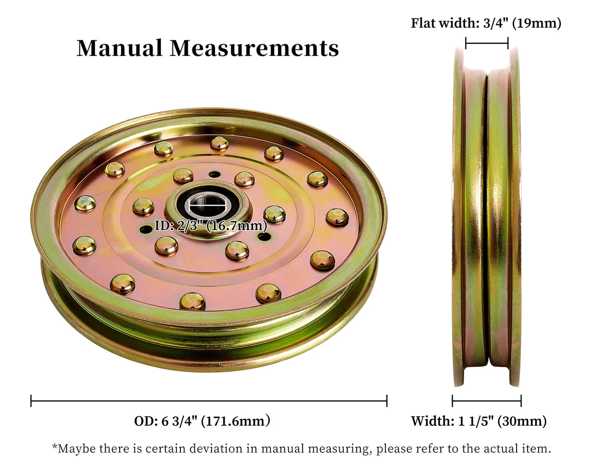 Fourtry Lazer Z XS idler pulley for stable belt tracking