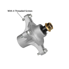 Includes pulley lock nut and rubber ring for straightforward assembly.